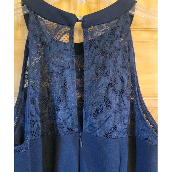 Navy Bbonline dress Women Small Retro Look Cocktail Party Swing Dress - Picture 8 of 9